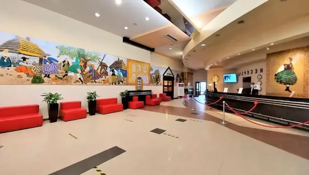 Detal sypialni Royal Suite